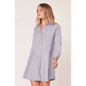 BB Dakota shirt striped dress